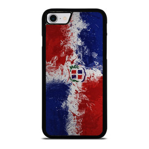 DOMINICAN REPUBLIC FLAG ART iPhone SE 2022 Case Cover