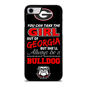 GEAORGIA BULLDOGS FOOTBALL GIRL iPhone SE 2022 Case Cover