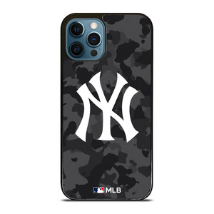 NEW YORK YANKEES BASEBALL BLACK CAMO iPhone 12 Pro Max Case Cover