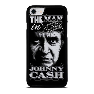 JOHNNY CASH MAN IN BLACK iPhone SE 2022 Case Cover