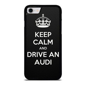 KEEP CALM AND DRIVE AUDI CARBON iPhone SE 2022 Case Cover KEEP CALM AND DRIVE AUDI CARBON iPhone SE 2022 Case Cover