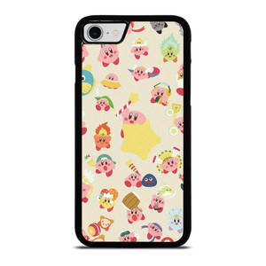 KIRBY CUTE PATTERN iPhone SE 2022 Case Cover