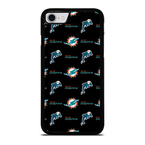 MIAMI DOLPHINS FOOTBALL PATTERN iPhone SE 2022 Case Cover MIAMI DOLPHINS FOOTBALL PATTERN iPhone SE 2022 Case Cover