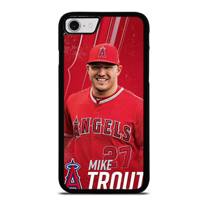 MIKE TROUT LOS ANGELES ANGELS BASEBALL 2 iPhone SE 2022 Case Cover