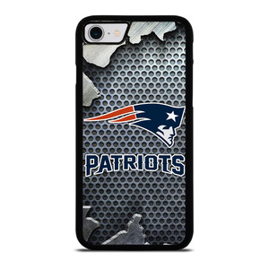 NEW ENGLAND PATRIOTS BROKEN METAL iPhone SE 2022 Case Cover