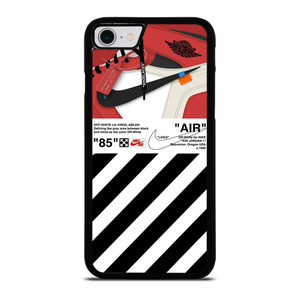 NIKE AIR JORDAN OFFWHITE SHOES iPhone SE 2022 Case Cover