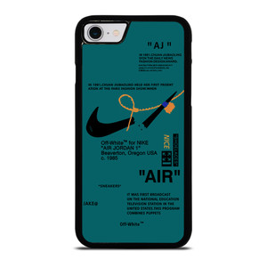 NIKE AIR OFF WHITE TOSCA iPhone SE 2022 Case Cover