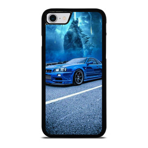 NISSAN GTR GODZILLA BLUE 2 iPhone SE 2022 Case Cover