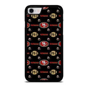 SAN FRANCISCO 49ERS FOOTBALL PATTERN iPhone SE 2022 Case Cover