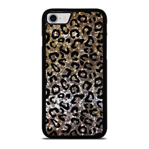SPARKLY LEOPARD SKIN iPhone SE 2022 Case Cover