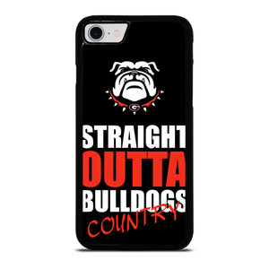 STRAIGHT OUTTA GEORGIA BULLDOGS iPhone SE 2022 Case Cover STRAIGHT OUTTA GEORGIA BULLDOGS iPhone SE 2022 Case Cover