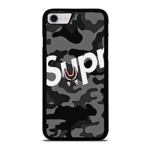 SUPREME BAPE SHARK iPhone SE 2022 Case Cover