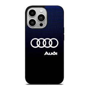 AUDI CAR BLUE iPhone 14 Pro Case Cover