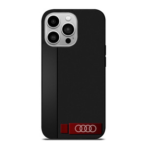 AUDI CAR CARBON LOGO iPhone 14 Pro Case Cover