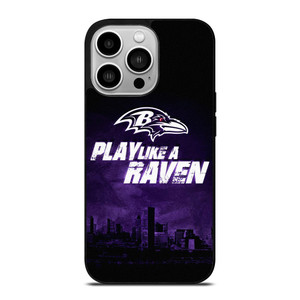 BALTIMORE RAVENS WORD iPhone 14 Pro Case Cover
