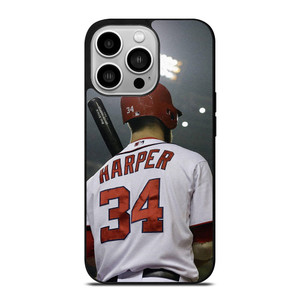 BRYCE HARPER PHILADELPHIE PHILLIES iPhone 14 Pro Case Cover