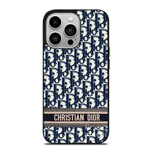 CHRISTIAN DIOR LOGO BLUE iPhone 14 Pro Case Cover