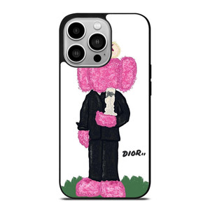 DIOR X KAWS CUTE iPhone 14 Pro Case Cover DIOR X KAWS CUTE iPhone 14 Pro Case Cover
