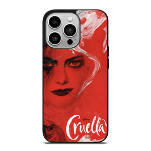 DISNEY CRUELLA DE VIL RED iPhone 14 Pro Case Cover