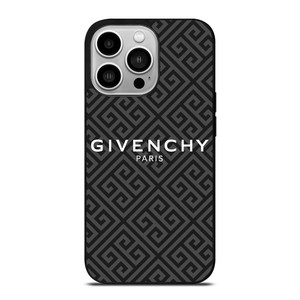 GIVENCHY PARIS LOGO PATTERN iPhone 14 Pro Case Cover