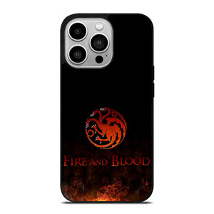 HOUSE OF THE DRAGON FIRE AND BLOOD iPhone 14 Pro Case Cover HOUSE OF THE DRAGON FIRE AND BLOOD iPhone 14 Pro Case Cover