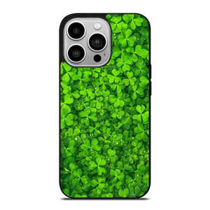 IRISH SHAMROCK CLOVER FLOWER iPhone 14 Pro Case Cover IRISH SHAMROCK CLOVER FLOWER iPhone 14 Pro Case Cover