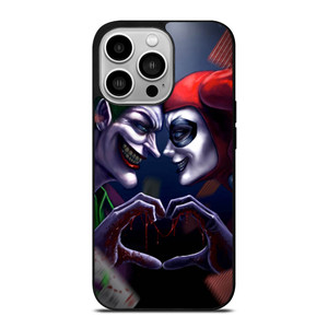 JOKER LOVE HARLEY QUINN ART iPhone 14 Pro Case Cover