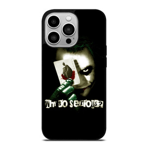 JOKER WHY SO SERIOUS iPhone 14 Pro Case Cover JOKER WHY SO SERIOUS iPhone 14 Pro Case Cover