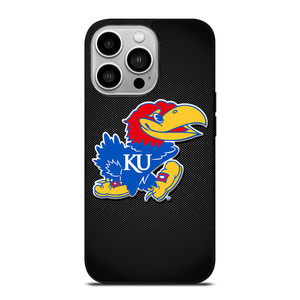 KANSAS JAYHAWKS LOGO CARBON iPhone 14 Pro Case Cover KANSAS JAYHAWKS LOGO CARBON iPhone 14 Pro Case Cover