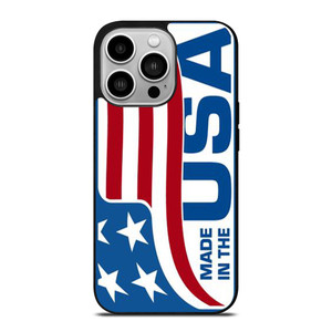 MADE IN USA LOGO iPhone 14 Pro Case Cover
