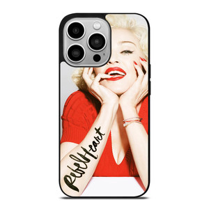 MADONNA REBEL HEART iPhone 14 Pro Case Cover