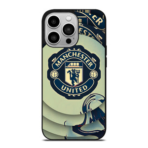 MANCHESTER UNITED LOGO SOCCER iPhone 14 Pro Case Cover