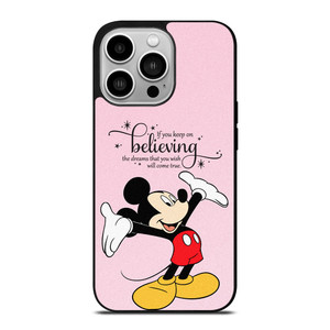 MICKEY MOUSE DISNEY QUOTES iPhone 14 Pro Case Cover