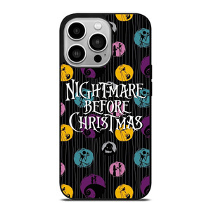 NIGHTMARE BEFORE CHRISTMAS PATTERN iPhone 14 Pro Case Cover