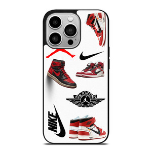 NIKE AIR JORDAN SHOES COLLAGE iPhone 14 Pro Case Cover
