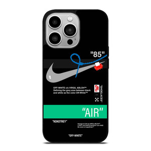 NIKE AIR OFF WHITE iPhone 14 Pro Case Cover