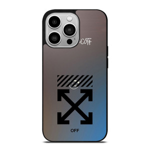 OFF WHITE TRAVIS SCOTT iPhone 14 Pro Case Cover