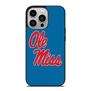 OLE MISS UNIVERSITY FOOTBALL iPhone 14 Pro Case Cover