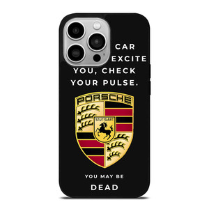 PORSCHE CAR QUOTES iPhone 14 Pro Case Cover