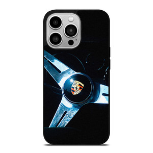 PORSCHE VINTAGE STEERING WHEEL iPhone 14 Pro Case Cover PORSCHE VINTAGE STEERING WHEEL iPhone 14 Pro Case Cover