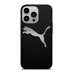 PUMA LOGO CARBON iPhone 14 Pro Case Cover
