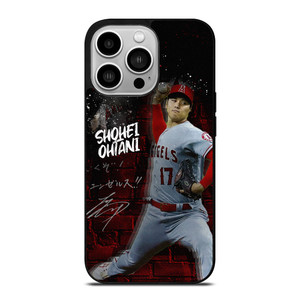 SHOHEI OHTANI LOS ANGELES ANGELS BASEBALL 2 iPhone 14 Pro Case Cover