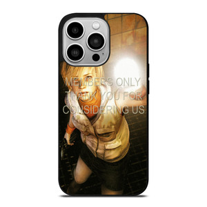 SILENT HILL MEMBERS ONLY iPhone 14 Pro Case Cover