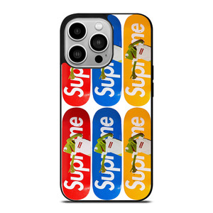 SUPREME SKATEBOARDS KERMIT FROG iPhone 14 Pro Case Cover SUPREME SKATEBOARDS KERMIT FROG iPhone 14 Pro Case Cover