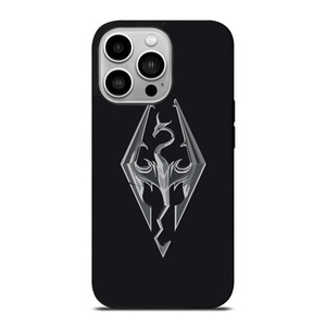 THE ELDER SCROLLS SKYRIM FLAT LOGO iPhone 14 Pro Case Cover