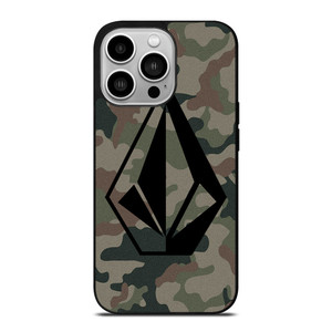 VOLCOM LOGO CAMO iPhone 14 Pro Case Cover