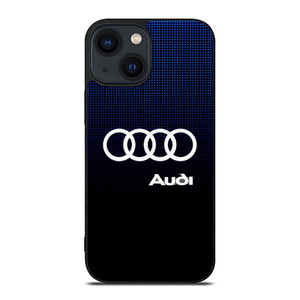 AUDI CAR BLUE iPhone 14 Plus Case Cover