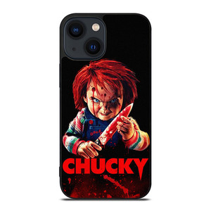 CHUCKY CHILD'S PLAY BLOODY iPhone 14 Plus Case Cover CHUCKY CHILD'S PLAY BLOODY iPhone 14 Plus Case Cover