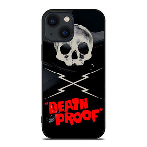 DEATH PROOF SKULL LOGO 2 iPhone 14 Plus Case Cover DEATH PROOF SKULL LOGO 2 iPhone 14 Plus Case Cover