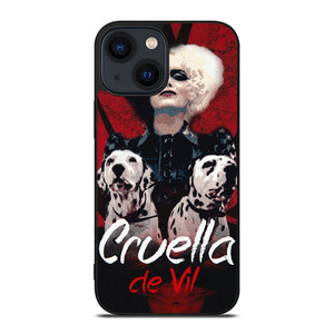 DISNEY CRUELLA DE VIL DALMATIAN iPhone 14 Plus Case Cover